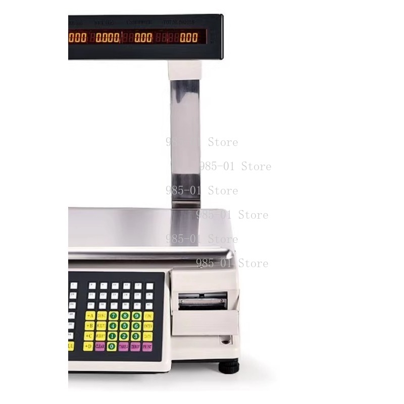 Commercial Label Printing Machine - Báscula Electrónica con Impresión de Etiquetas