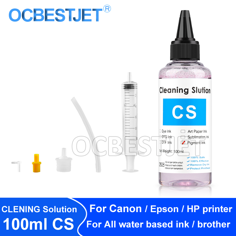 Sublimation Ink 100Ml - Kit de líquido de limpieza de