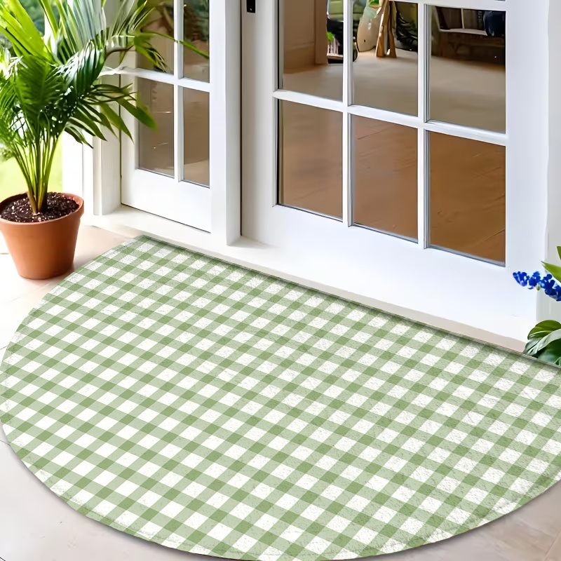 Hall Commercial Printing - Alfombra Redonda con Diseño Retro de