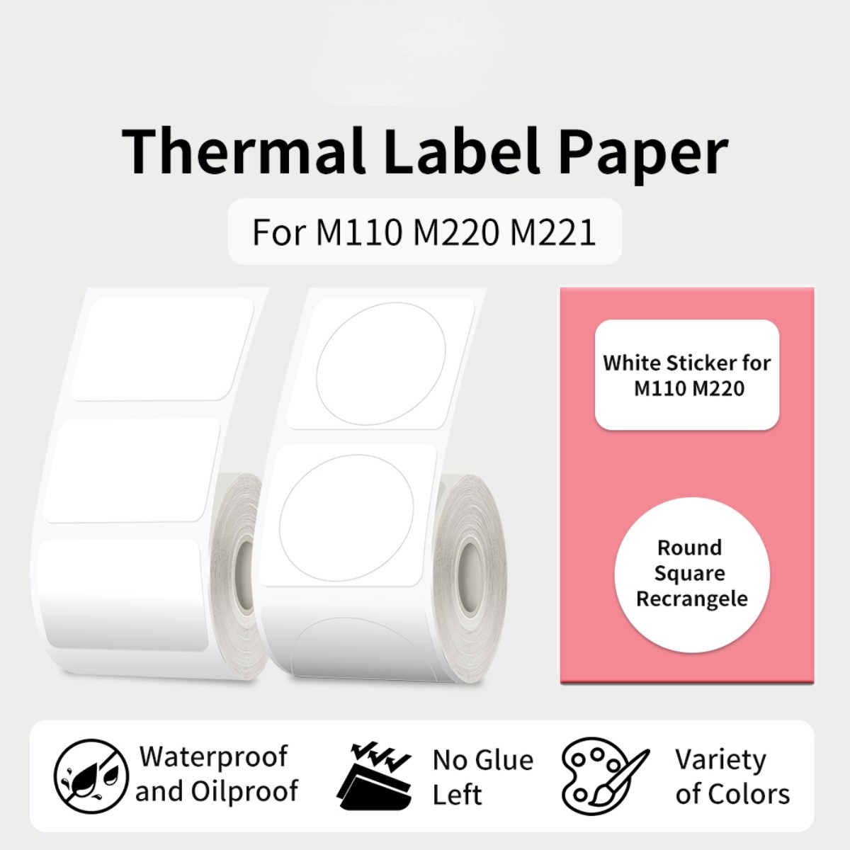Commercial Label Printing Machine - Etiquetas de papel térmico para impresora