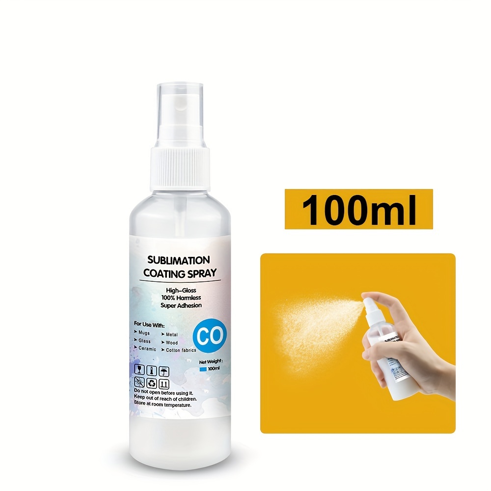 Sublimation Ink 100Ml - Spray de revestimiento de sublimación de
