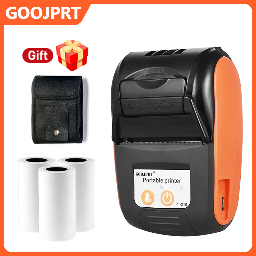 Commercial Label Printing Machine - Mini impresora térmica portátil de recibos