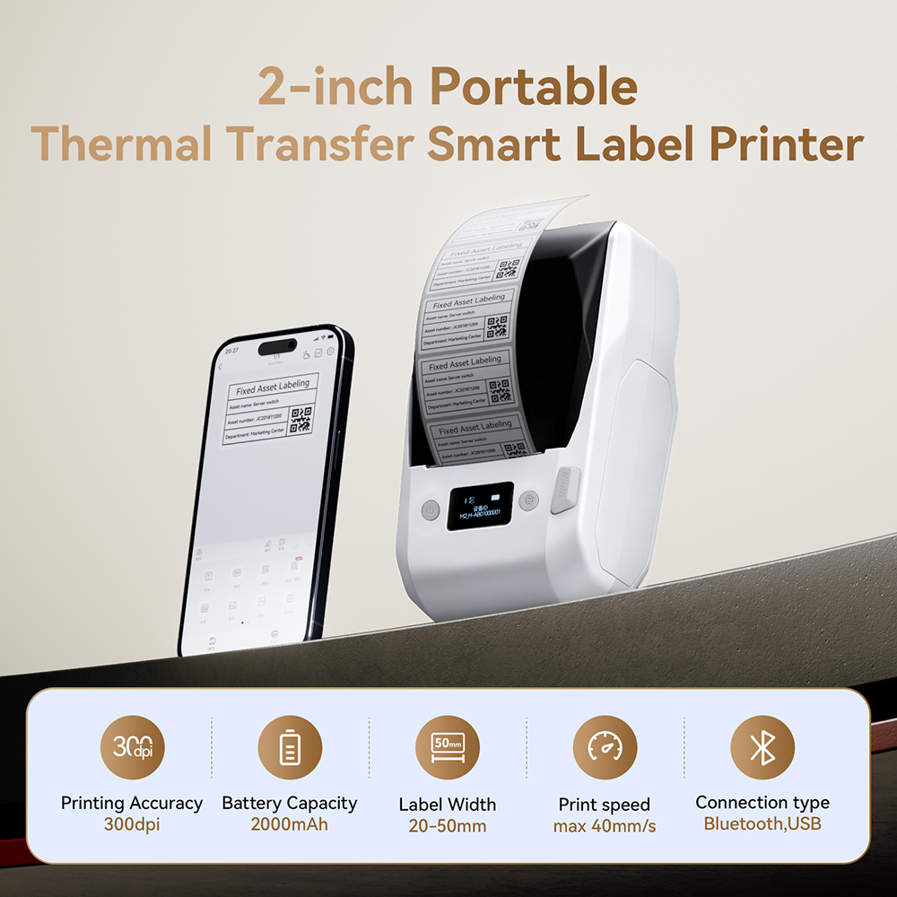 Impresora de etiquetas de tran - Commercial Label Printing Machine reseña y precio