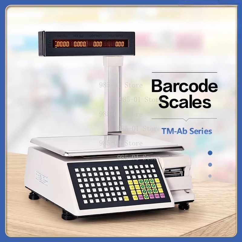 Báscula Electrónica con Impres - Commercial Label Printing Machine reseña y precio