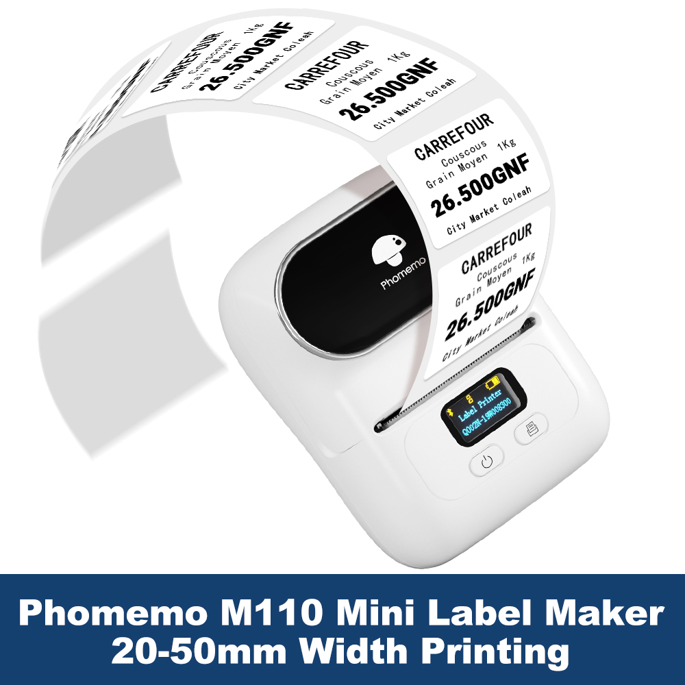Impresora de etiquetas Phomemo - Commercial Label Printing Machine reseña y precio