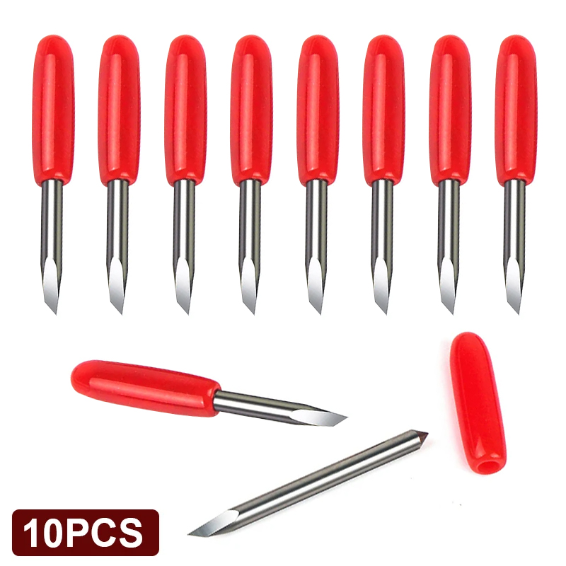 10 unidades/lote Cuchilla de c - Vinyl Cutter Plotter reseña y precio