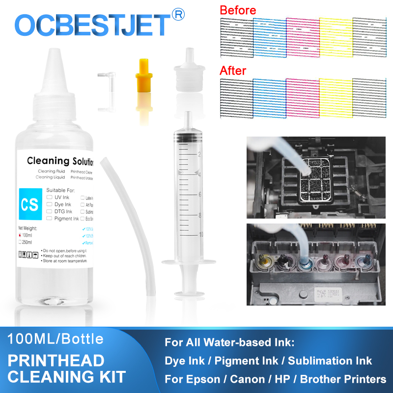 Solución de limpieza de 100ML, - Sublimation Ink 100Ml reseña y precio