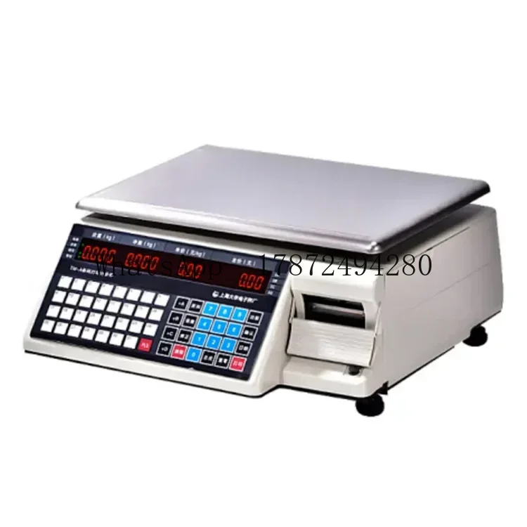 Báscula Comercial con Impresor - Commercial Label Printing Machine reseña y precio